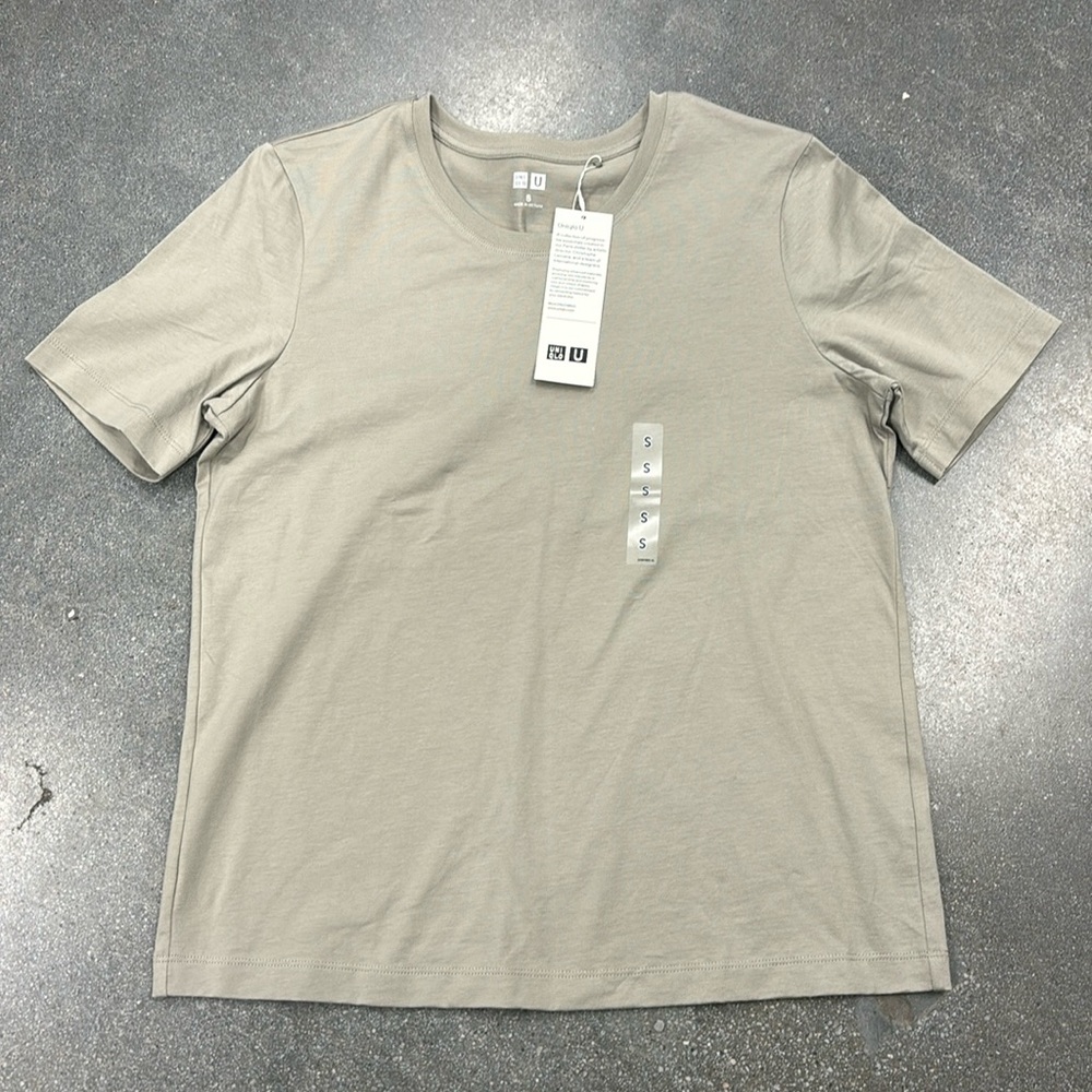 Uniqlo Cotton short sleeve crew neck T-shirt